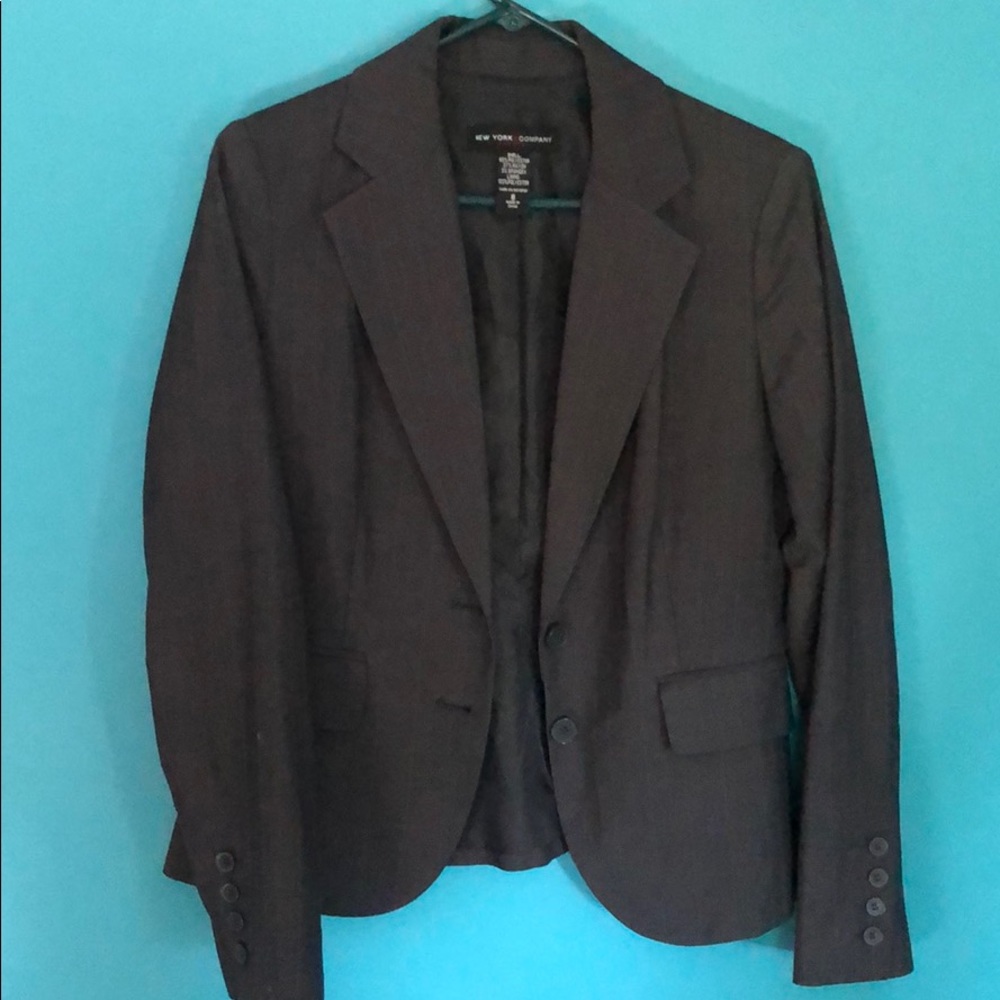 New York and Co pinstripe jacket